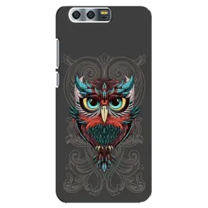 Чохли з принтом СОВИ для Huawei Honor 9, Glory 9, STF (Сова на сірому)