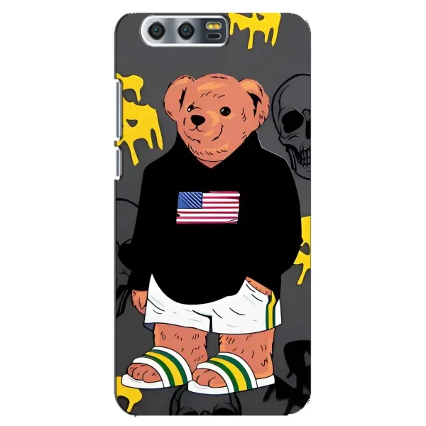 Чехол с рисунком «Teddy USA» для Huawei Honor 9 (Glory 9, STF) Чехол с рисунком «Teddy USA» для Huawei Honor 9 (Glory 9, STF)