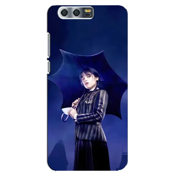 Чехол с рисунком «Уэнсдей с зонтом» для Huawei Honor 9 (Glory 9, STF) Чехол с рисунком «Уэнсдей с зонтом» для Huawei Honor 9 (Glory 9, STF)