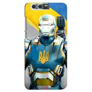 Силиконовый Чехол на Huawei Honor 9, Glory 9, STF (Я-Украина) (Украинский робокоп)