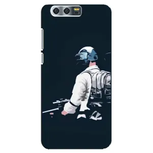 Чохол з картинкою "Герой Pubg" на Huawei Honor 9, Glory 9, STF (В екіперівці)