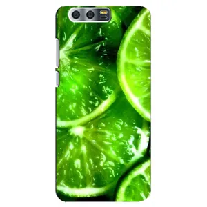Чохол з зображенням смачної їжі для Huawei Honor 9, Glory 9, STF (Яскравий Лайм)