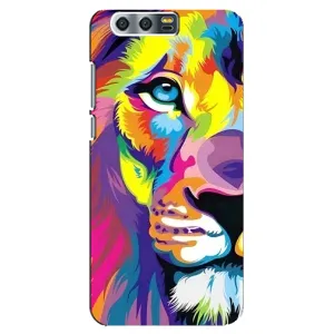 Чехол с картинкой на Huawei Honor 9, Glory 9, STF (Яркий Лев)