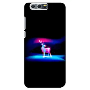 Силіконовий бампер з картинкою звірів для Huawei Honor 9, Glory 9, STF (Яскравий олень)