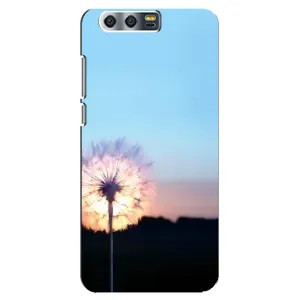 Силиконовый Чехол с одуванчиками на Huawei Honor 9, Glory 9, STF (Закат с одуванчиком)