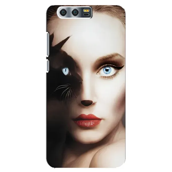 Чехол с рисунком «Женщина кошка» для Huawei Honor 9 (Glory 9, STF) Чехол с рисунком «Женщина кошка» для Huawei Honor 9 (Glory 9, STF)