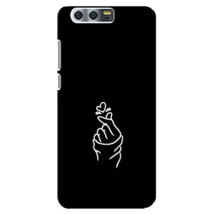 Чехлы (Знак сердечка) на Huawei Honor 9, Glory 9, STF (Знак Сердечка)