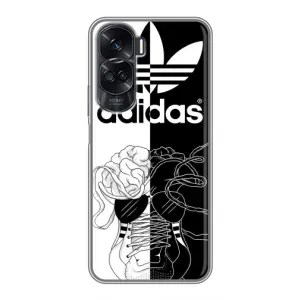 Чохол с стилі "Адідас" для Хонор 90 Лайт (Adidas шнурки)