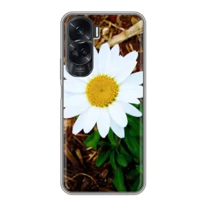 Чохол з ромашками на Huawei Honor 90 Lite (Біла ромашка)