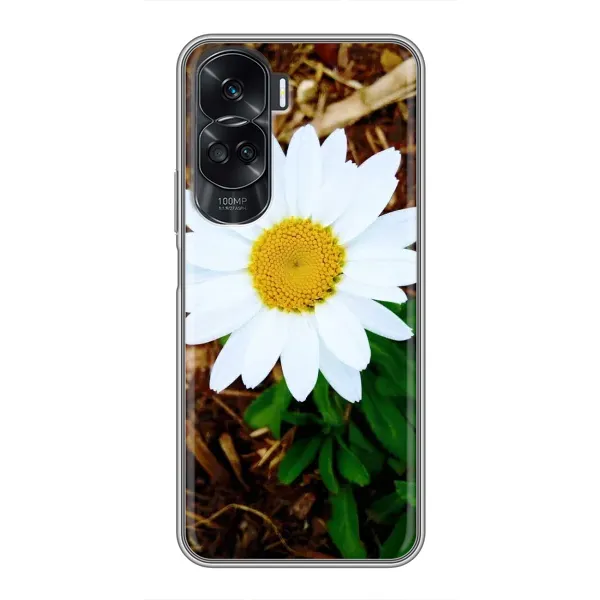 Чехол с рисунком «Белая ромашка» для Huawei Honor 90 Lite