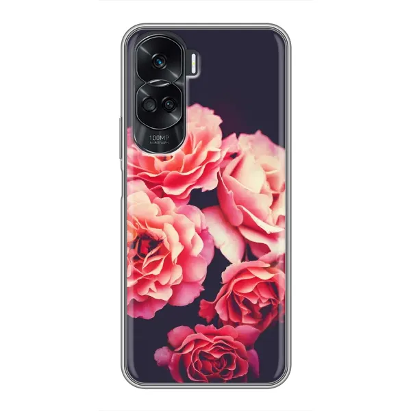 Чехол с рисунком «Бутоны» для Huawei Honor 90 Lite Чехол с рисунком «Бутоны» для Huawei Honor 90 Lite
