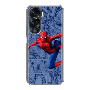 Силиконовый Чехол для Huawei Honor 90 Lite (Человек Паук)