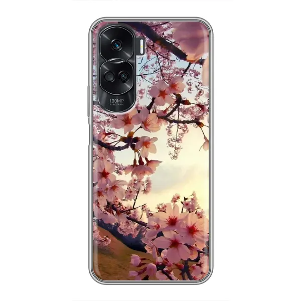 Чехол с рисунком «Цветущая сакура» для Huawei Honor 90 Lite Чехол с рисунком «Цветущая сакура» для Huawei Honor 90 Lite