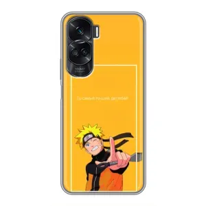 Чохли з принтом НАРУТО на Huawei Honor 90 Lite (Даттебайо)