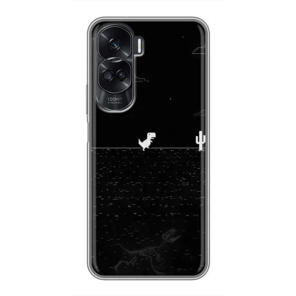 Чехол с рисунком «Динозаврик» для Huawei Honor 90 Lite Чехол с рисунком «Динозаврик» для Huawei Honor 90 Lite
