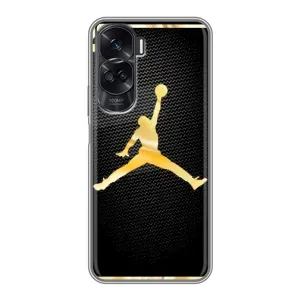 Силиконовый Чехол Nike Air Jordan на Хонор 90 Лайт (Джордан 23)