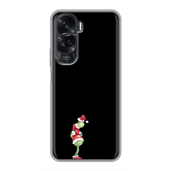 Чехол с рисунком «Гринч на чорном» для Huawei Honor 90 Lite Чехол с рисунком «Гринч на чорном» для Huawei Honor 90 Lite