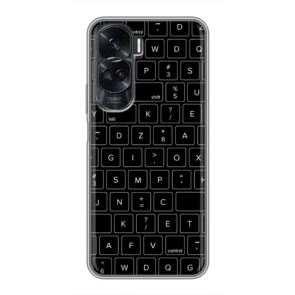 Чехол с рисунком «Клавиатура» для Huawei Honor 90 Lite Чехол с рисунком «Клавиатура» для Huawei Honor 90 Lite