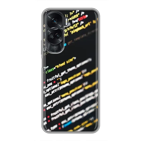 Чехол с рисунком «Код» для Huawei Honor 90 Lite Чехол с рисунком «Код» для Huawei Honor 90 Lite