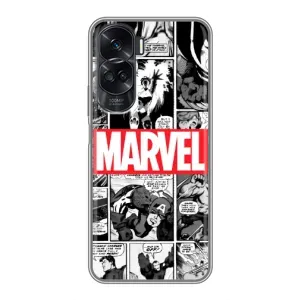 Силиконовый Чехол для Huawei Honor 90 Lite (Комикс Марвел)