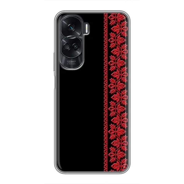 Чехол с рисунком «Красная Вышиванка» для Huawei Honor 90 Lite Чехол с рисунком «Красная Вышиванка» для Huawei Honor 90 Lite