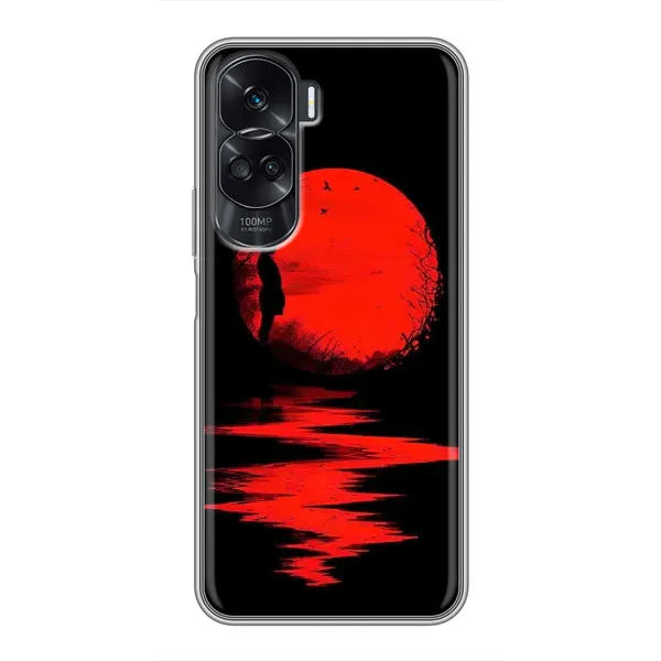 Чехол с рисунком «Красный Закат» для Huawei Honor 90 Lite Чехол с рисунком «Красный Закат» для Huawei Honor 90 Lite