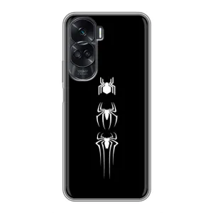 Чехол Супергерой Человека Паука на Huawei Honor 90 Lite (Лого паука)