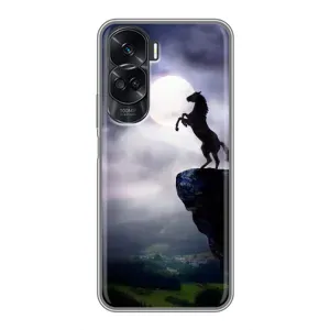 Чехлы с изображением разных животных для Huawei Honor 90 Lite (Лошадь)