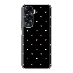 Чехлы с тематикой "Маленькие Сердечки" на Huawei Honor 90 Lite (Маленькие сердечки)