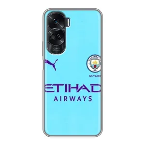 Силиконовые Чехлы принт Футбол на Huawei Honor 90 Lite (Man City)