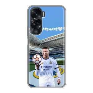 Чехол (TPU) с Футболистом на Huawei Honor 90 Lite (Mbappe Real)