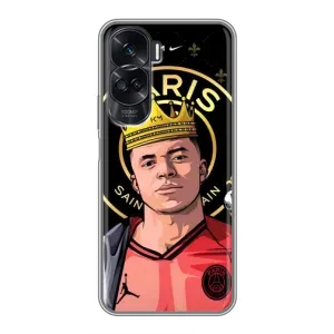 Чехол (TPU) с Футболистом на Huawei Honor 90 Lite (Mbappe King)
