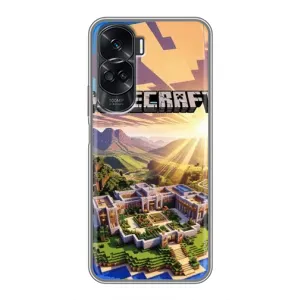 Чехол майнкрафт для Huawei Honor 90 Lite (MINECRAFT)