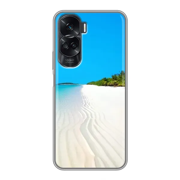 Чехол с рисунком «Море песок» для Huawei Honor 90 Lite Чехол с рисунком «Море песок» для Huawei Honor 90 Lite
