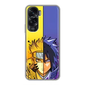 Купить Чохли на телефон з принтом Anime для Huawei Honor 90 Lite (Naruto Vs Sasuke)