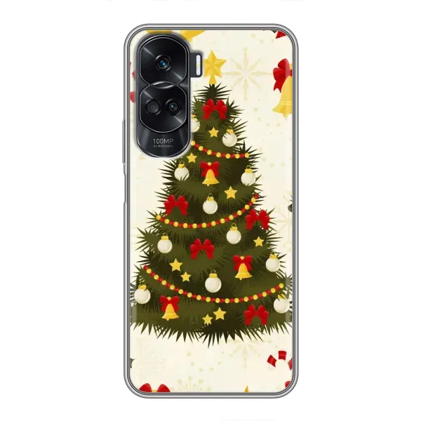 Чехол с рисунком «Новогодний принт» для Huawei Honor 90 Lite Чехол с рисунком «Новогодний принт» для Huawei Honor 90 Lite
