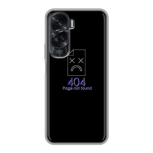 Чехол с рисунком «Ошибка 404» для Huawei Honor 90 Lite Чехол с рисунком «Ошибка 404» для Huawei Honor 90 Lite