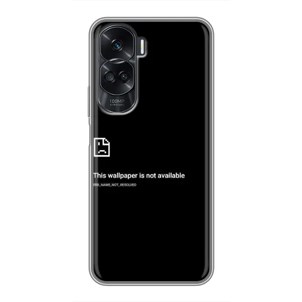 Чехол с рисунком «Ошибка» для Huawei Honor 90 Lite Чехол с рисунком «Ошибка» для Huawei Honor 90 Lite