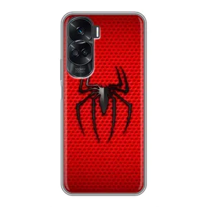 Чехол Супергерой Человека Паука на Huawei Honor 90 Lite (Паук марвел)