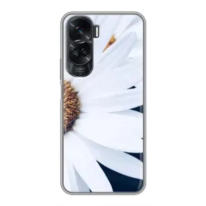 Чохол з ромашками на Huawei Honor 90 Lite (Пів ромашки)