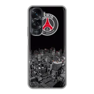 Силиконовые Чехлы принт Футбол на Huawei Honor 90 Lite (PSG)