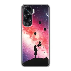 Силіконові Чохли Коханій людині для Huawei Honor 90 Lite (Кулі в небі)
