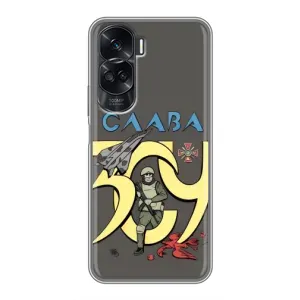 Чехлы с принтом (Воины ЗСУ) для Huawei Honor 90 Lite (Слава ЗСУ)