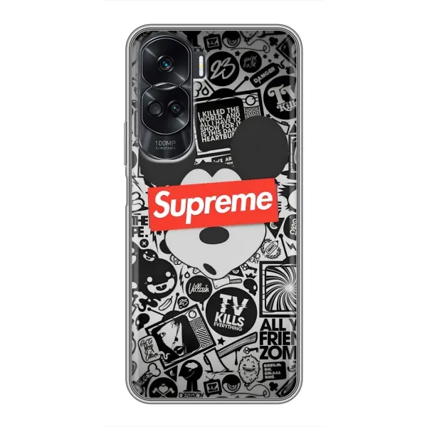 Чехол с рисунком «Supreme Маус» для Huawei Honor 90 Lite Чехол с рисунком «Supreme Маус» для Huawei Honor 90 Lite