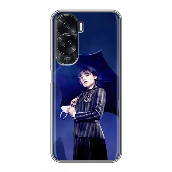 Чехол с рисунком «Уэнсдей с зонтом» для Huawei Honor 90 Lite Чехол с рисунком «Уэнсдей с зонтом» для Huawei Honor 90 Lite