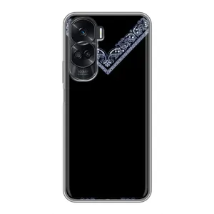 Силіконовый Чохол на Huawei Honor 90 Lite (Комірець вишиванки)