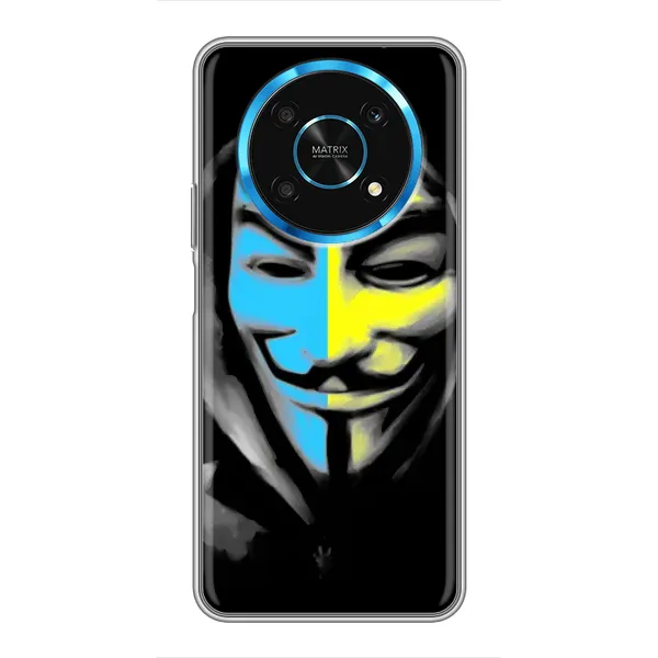 Чехол с рисунком «Анонимус патриот» для Huawei Honor Magic 6 Lite 5G Чехол с рисунком «Анонимус патриот» для Huawei Honor Magic 6 Lite 5G