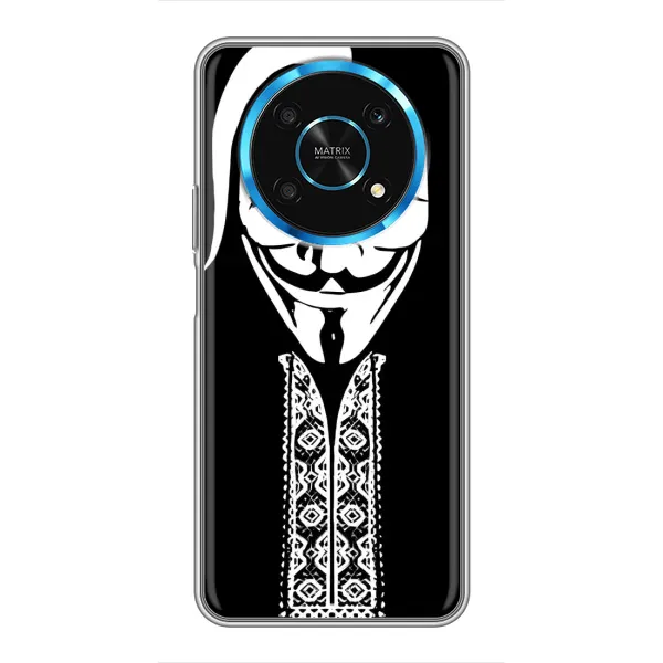 Чехол с рисунком «Анонимус» для Huawei Honor Magic 6 Lite 5G Чехол с рисунком «Анонимус» для Huawei Honor Magic 6 Lite 5G