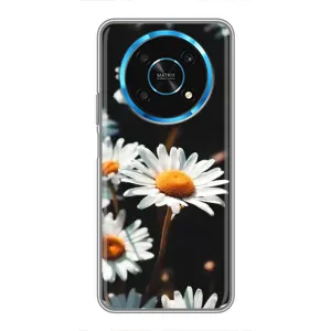 Чохол з ромашками на Huawei Honor Magic 6 Lite 5G (Білі ромашки)