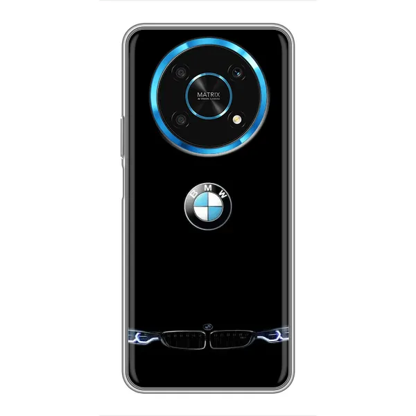 Чехол с рисунком «Черный BMW» для Huawei Honor Magic 6 Lite 5G